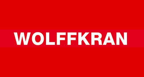 Wolffkran sin logo de er downrights samarbeidspartner